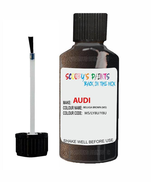 audi s5s beluga brown code m5 touch up paint 2012 2018 Scratch Stone Chip Repair 