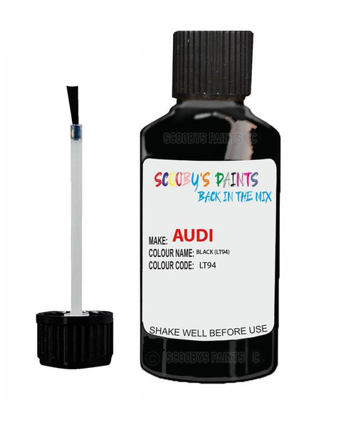 Paint For Audi A2 Black Black Wheel Code L1P9 Touch Up Paint Scratch Stone Chip