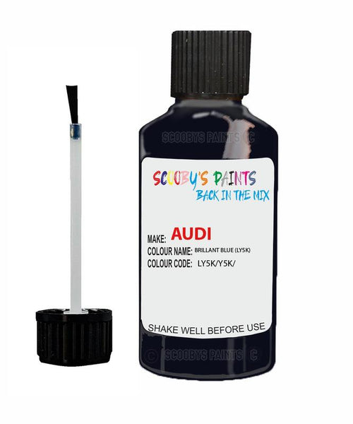 Paint For Audi A4 Brillant Blue Code Ly5K Touch Up Paint Scratch Stone Chip