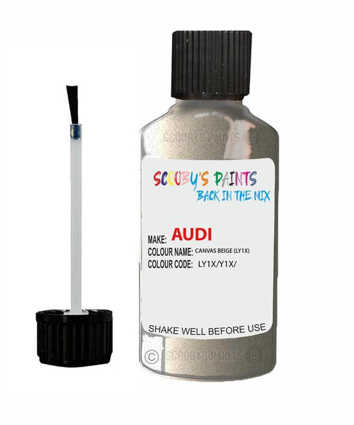 Paint For Audi A6 S6 Canvas Beige Code Ly1X Touch Up Paint Scratch Stone Chip