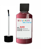 audi s8 cerise red code 9757 ly3y y3y touch up paint 1990 2001 Scratch Stone Chip Repair 