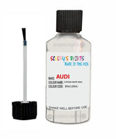 Paint For Audi A1 Cortina White Code B9A Lb9A Touch Up Paint Scratch Stone Chip