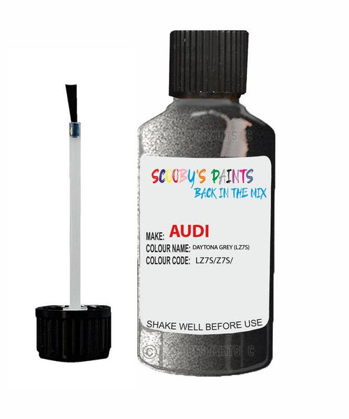 Paint For Audi A4 S4 Daytona Grey Code Lz7S Touch Up Paint Scratch Stone Chip