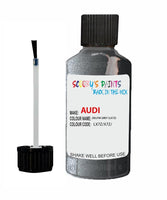 Paint For Audi A6 S6 Delfin Grey Code Lx7Z Touch Up Paint Scratch Stone Chip