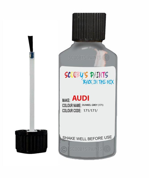 Paint For Audi A4 Dunkel Grey Code 171 Touch Up Paint Scratch Stone Chip Repair