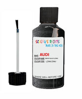 Paint For Audi A6 S6 Ebony Black Code Lz9W Touch Up Paint Scratch Stone Chip