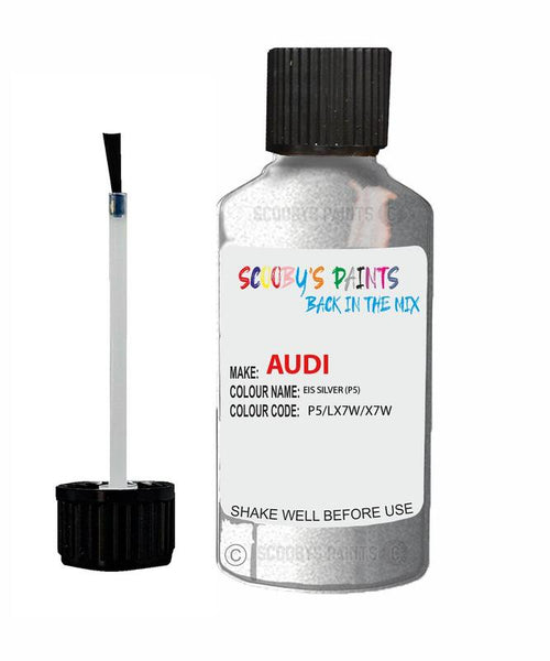Paint For Audi A1 Sportback Eis Silver Code P5 Touch Up Paint Scratch Stone Chip