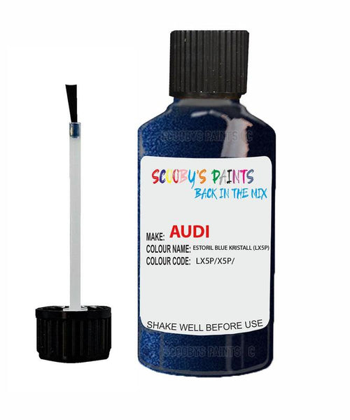 audi tt estoril blue kristall code lx5p touch up paint 2010 2016 Scratch Stone Chip Repair 