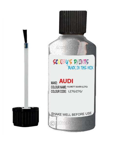 Paint For Audi A5 Sportback Florett Silver Code Lz7G Touch Up Paint