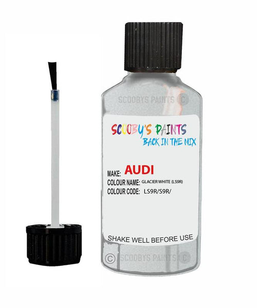 audi s8 glacier white code ls9r s9r touch up paint 2011 2019 Scratch Stone Chip Repair 