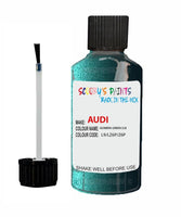 Paint For Audi A4 S4 Gomera Green Code L9 Touch Up Paint Scratch Stone Chip