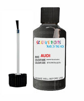 audi a4 graphit black code b7v 9970 lb7v touch up paint 1990 1990 Scratch Stone Chip Repair 