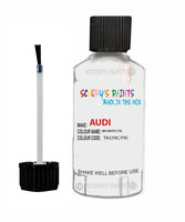 Paint For Audi A3 Cabrio Ibis White Code T9 Touch Up Paint Scratch Stone Chip