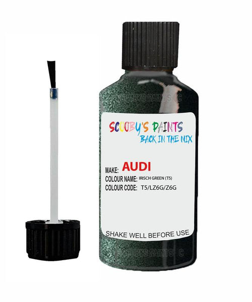 Paint For Audi A4 Irisch Green Code T5 Touch Up Paint Scratch Stone Chip Repair