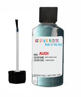 Paint For Audi A8 Jaspis Green Code Lx6V Touch Up Paint Scratch Stone Chip Kit