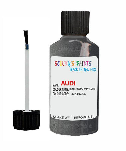 audi q7 kuehler grey grey code lmx3 m3x touch up paint 2015 2017 Scratch Stone Chip Repair 