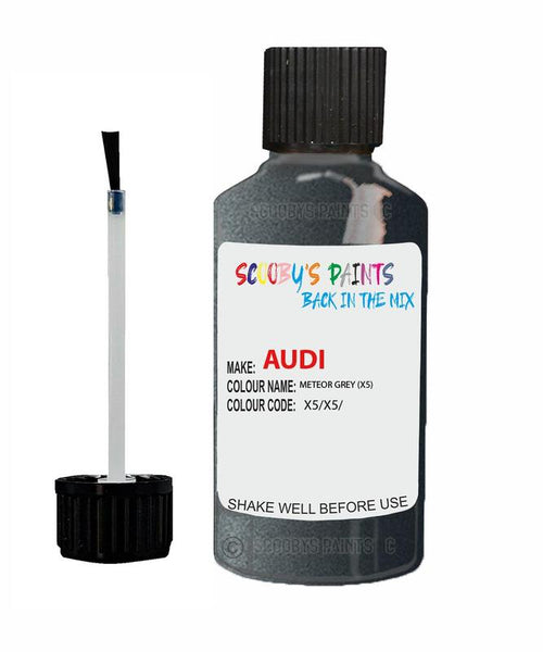 audi tt coupe meteor grey code x5 touch up paint 2007 2014 Scratch Stone Chip Repair 