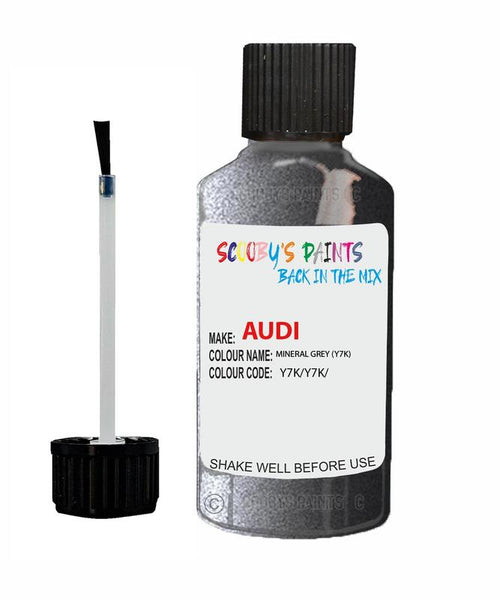 audi a8 mineral grey code y7k touch up paint 1997 2002 Scratch Stone Chip Repair 