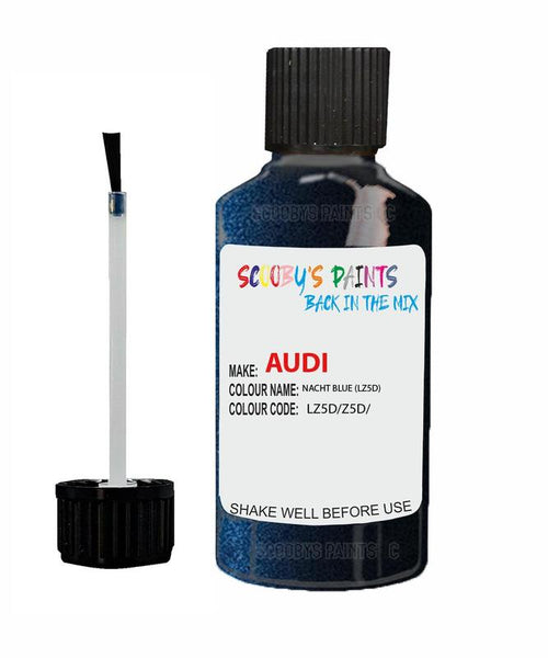 Paint For Audi A6 Allroad Nacht Blue Code Lz5D Touch Up Paint Scratch Stone Chip