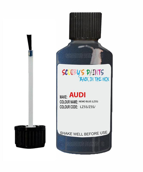 Paint For Audi A6 S6 Nemo Blue Code Lz5S Touch Up Paint Scratch Stone Chip Kit