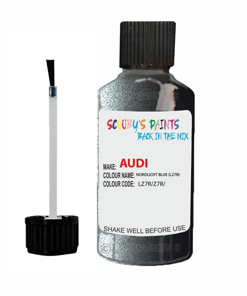 Paint For Audi A6 Nordlicht Blue Code Lz7R Touch Up Paint Scratch Stone Chip