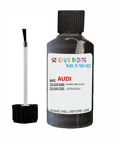 Paint For Audi A3 Sportback Oolong Grey Code Lx7U Touch Up Paint