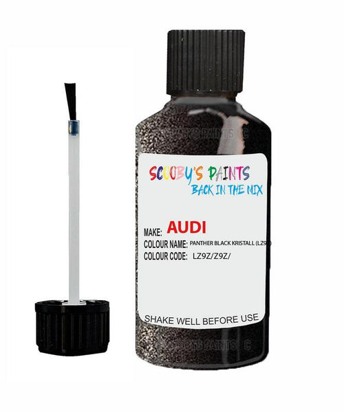 Paint For Audi A4 Panther Black Kristall Code Lz9Z Touch Up Paint