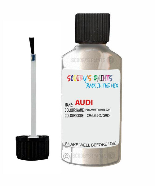 Paint For Audi A4 Perlmutt White Code C9 Lg9D G9D Touch Up Paint