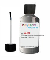 Paint For Audi A4 Platinum Grey Silver Grill Bumper Code L1Rr Lyc2 Touch Up Paint