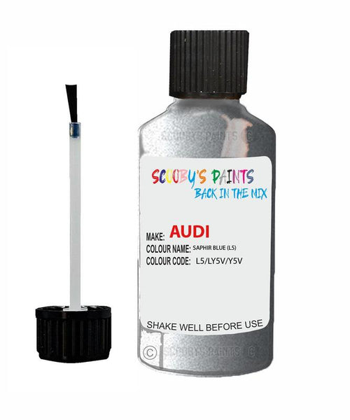 Paint For Audi A3 Saphir Blue Code L5 Touch Up Paint Scratch Stone Chip Repair