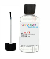 audi tt coupe schnee white code 105 touch up paint 2004 2004 Scratch Stone Chip Repair 