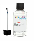 audi tt schnee white code 105 touch up paint 2004 2004 Scratch Stone Chip Repair 