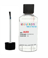audi tt roadster schnee white code 105 touch up paint 2004 2004 Scratch Stone Chip Repair 