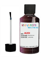 Paint For Audi A3 Cabrio Shiraz Red Code Ly4S Touch Up Paint Scratch Stone Chip