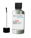 audi a8 l silver green code lx6z touch up paint 2003 2007 Scratch Stone Chip Repair 