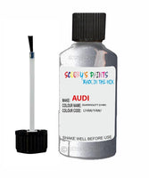 Paint For Audi A4 Silver Violet Code Ly4W Touch Up Paint Scratch Stone Chip