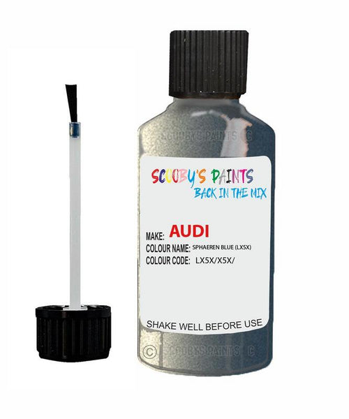Paint For Audi A4 Allroad Quattro Sphaeren Blue Code Lx5X Touch Up Paint