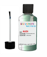audi tt coupe talismann green code ly6s touch up paint 1999 2000 Scratch Stone Chip Repair 