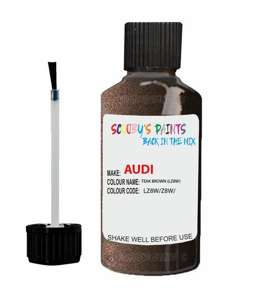 Paint For Audi A4 Limo Teak Brown Code Lz8W Touch Up Paint Scratch Stone Chip