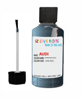 Paint For Audi A4 Allroad Utopia Blue Code Lx5L Touch Up Paint