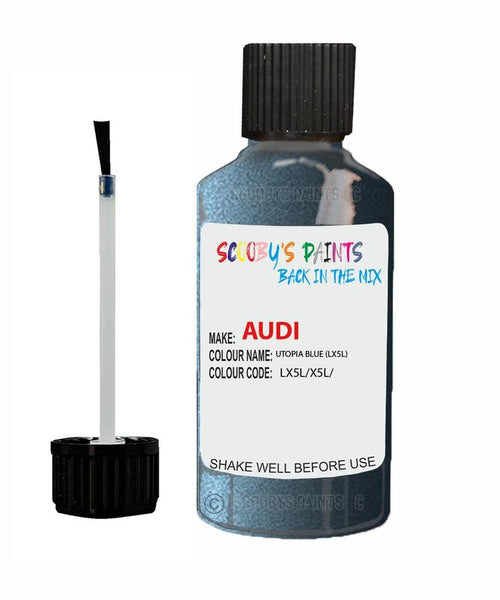 Paint For Audi A1 Utopia Blue Code Lx5L Touch Up Paint Scratch Stone Chip Repair