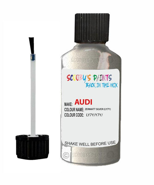 audi s5s zermatt silver code ly7y touch up paint 1990 1992 Scratch Stone Chip Repair 