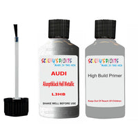 Anti Rust Primer Undercoat Audi Q8 Aluoptiklack Hell Metallic Code L3HB Touch Up Paint Scratch Stone Chip Kit