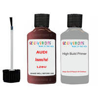 Anti Rust Primer Undercoat Audi 100 Amarena Pearl Code LZ8U Touch Up Paint Scratch Stone Chip Kit