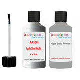 Anti Rust Primer Undercoat Audi R8 Apollo Silver Metallic Code LY38 Touch Up Paint Scratch Stone Chip Kit