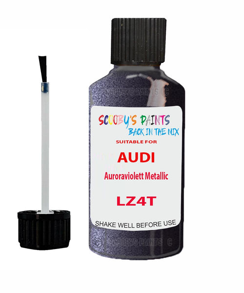 Paint For Audi Q4 E-Tron Auroraviolett Metallic Code LZ4T Touch Up Paint Scratch Stone Chip Kit
