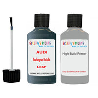 Anti Rust Primer Undercoat Audi A6 Avalongrun Metallic Code LX6P Touch Up Paint Scratch Stone Chip Kit