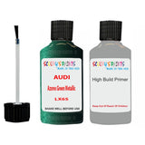 Anti Rust Primer Undercoat Audi E-Tron Gt Azores Green Metallic Code LX6S Touch Up Paint Scratch Stone Chip Kit