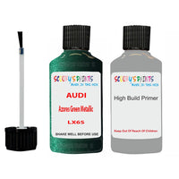 Anti Rust Primer Undercoat Audi Q5 Azores Green Metallic Code LX6S Touch Up Paint Scratch Stone Chip Kit