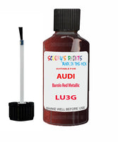 Paint For Audi Rs E-Tron Barolo Red Metallic Code LU3G Touch Up Paint Scratch Stone Chip Kit